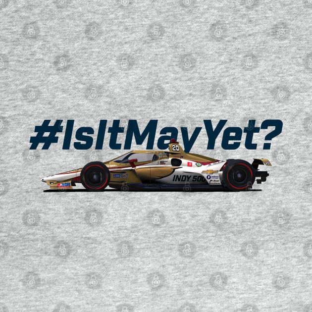 Is It May Yet? (blue text) by Sway Bar Designs